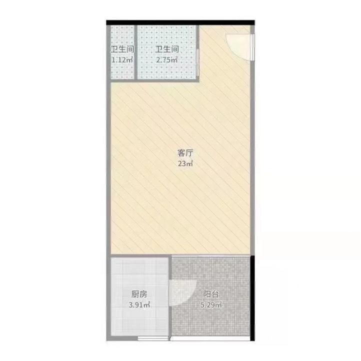 元芬新村-1室0廳-隨時(shí)入住
