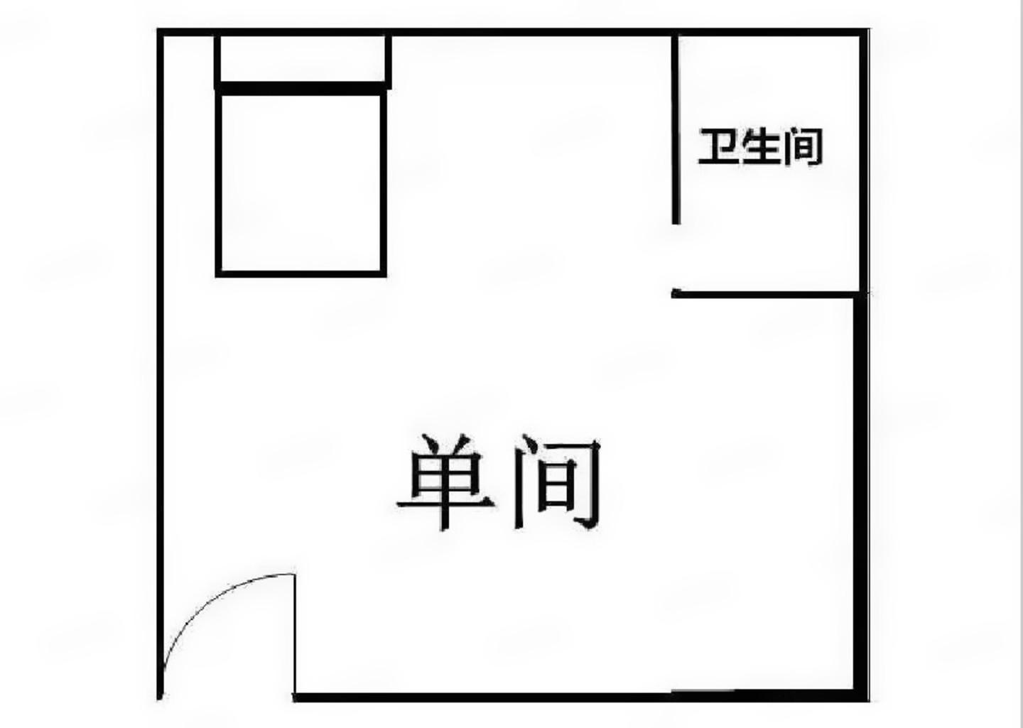 樟坑(一區)1室0廳出租租金1020元/月