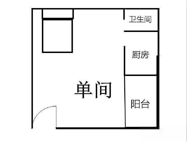 樟坑(一區(qū))1室1廳出租租金1050元/月
