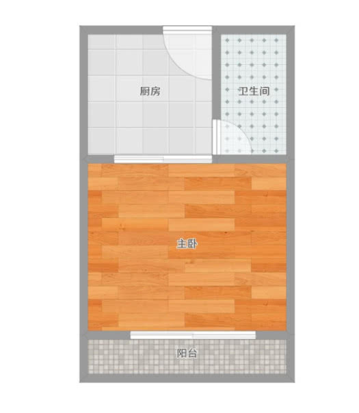 牛欄前村1室1廳出租租金1000元/月
