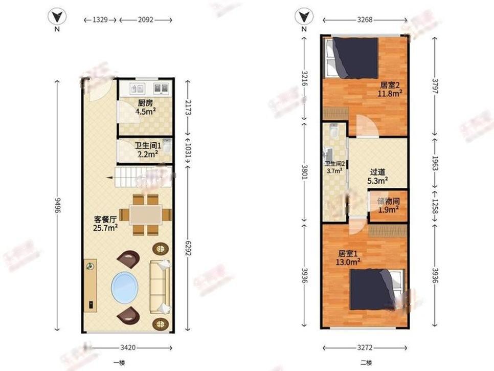 南天一花園3室2廳出租租金8500元/月