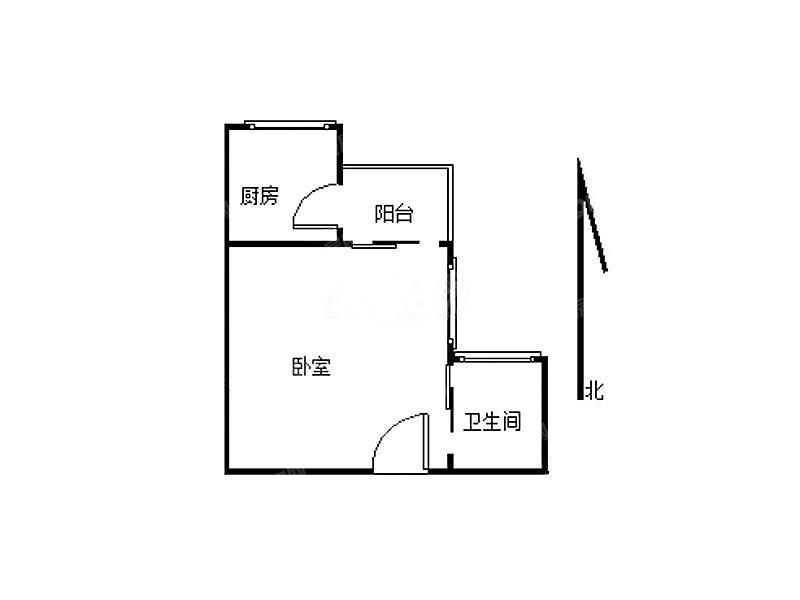 鉆石時代1室0廳出租租金3200元/月