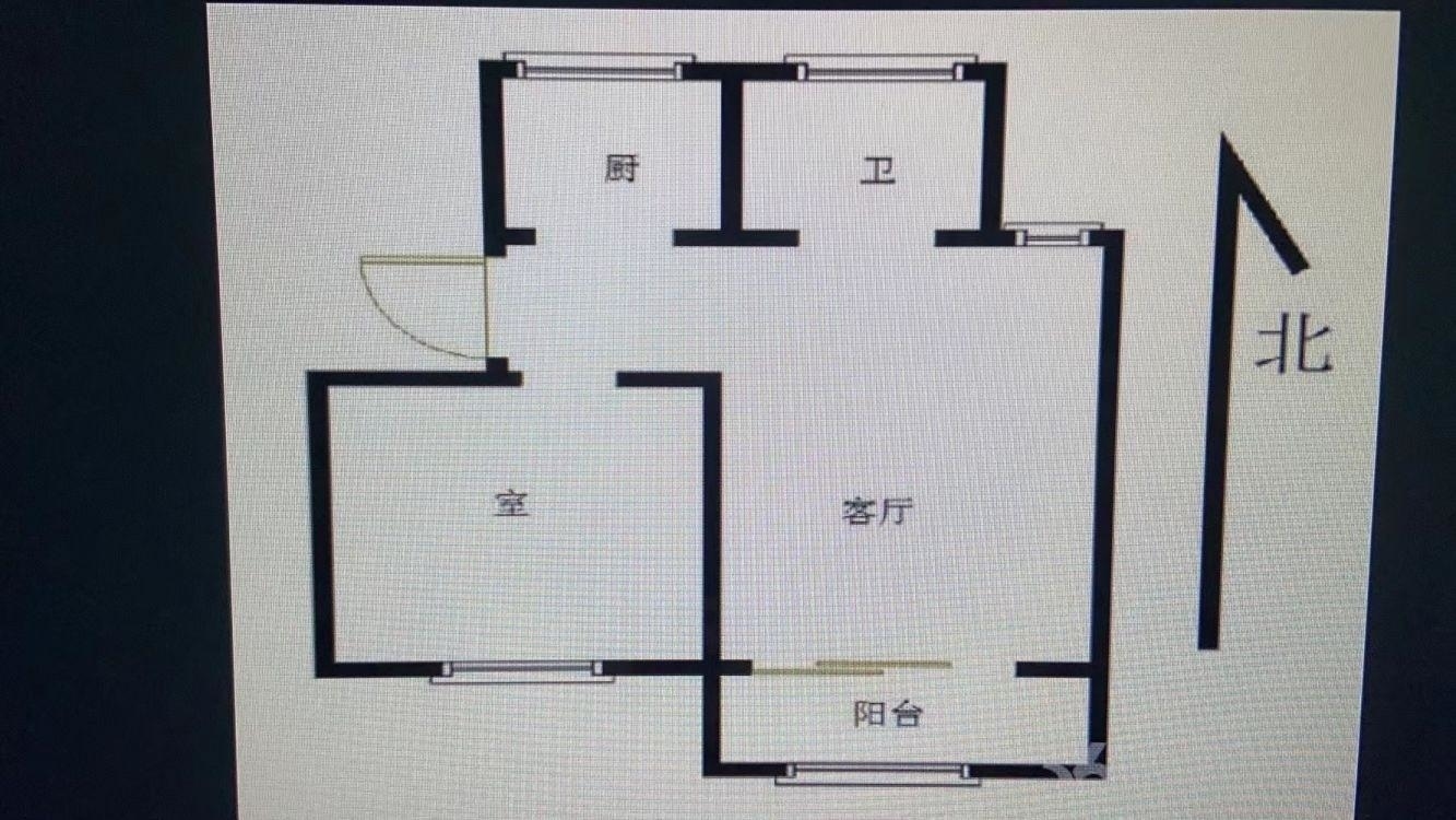 紅花中路25小區1室0廳出租租金800元/月