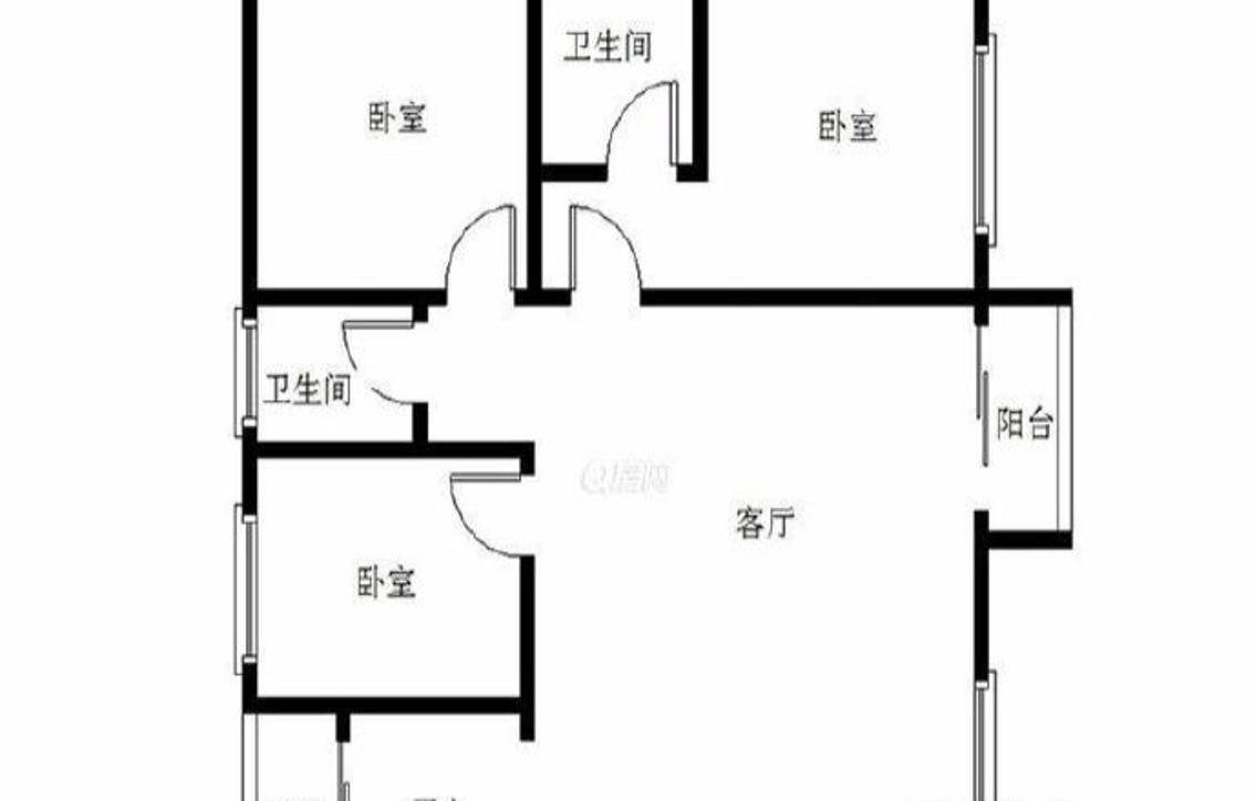宏發(fā)嘉域-3室2廳-可短租