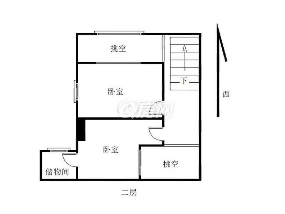 奧園峯薈2室1廳主臥出租租金2700元/月