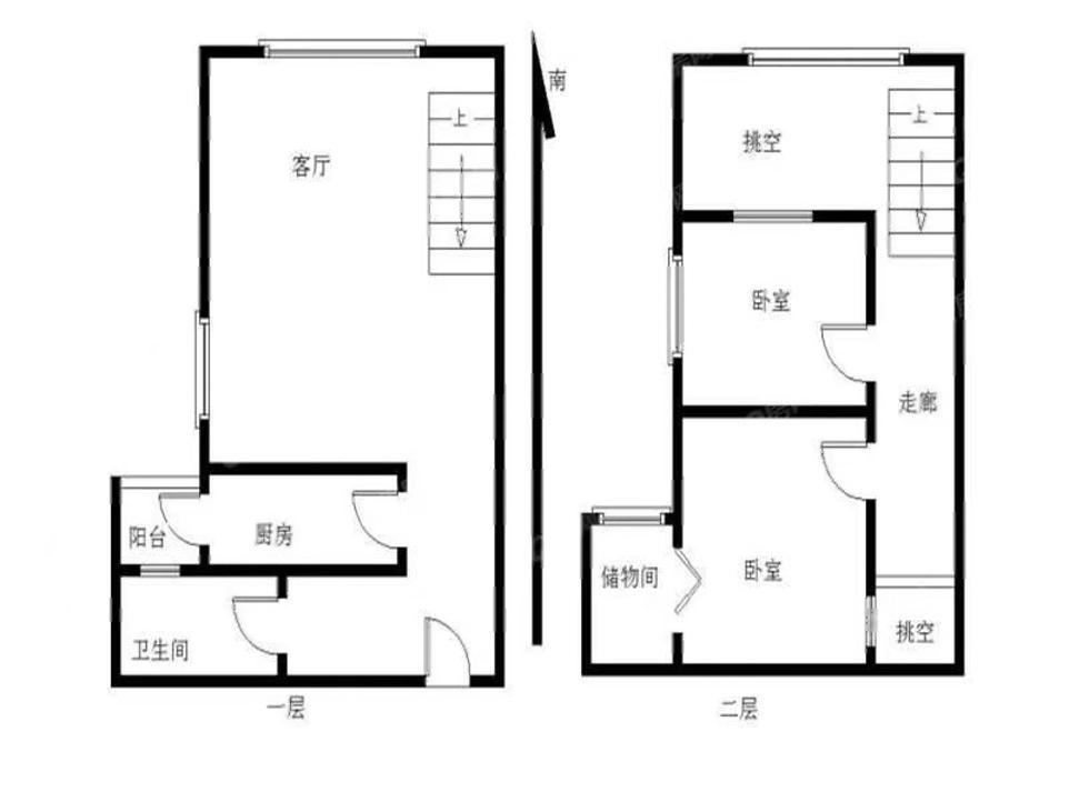 奧園峯薈2室1廳主臥出租租金2700元/月