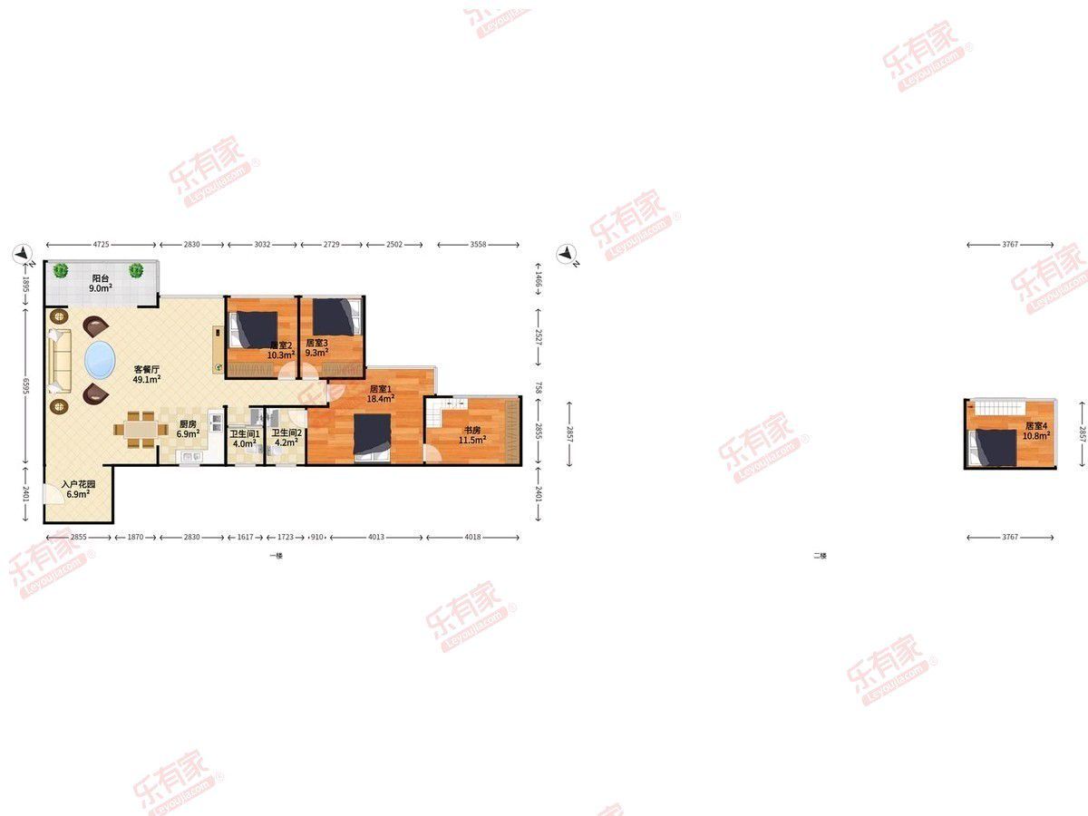 佳兆業(yè)可園(一期)-5室2廳-隨時入住