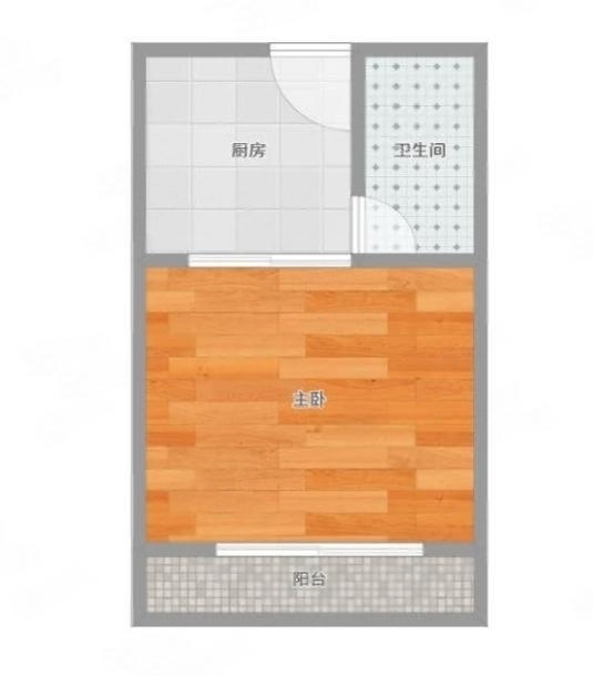 輕鐵西花園1室0廳出租租金2780元/月