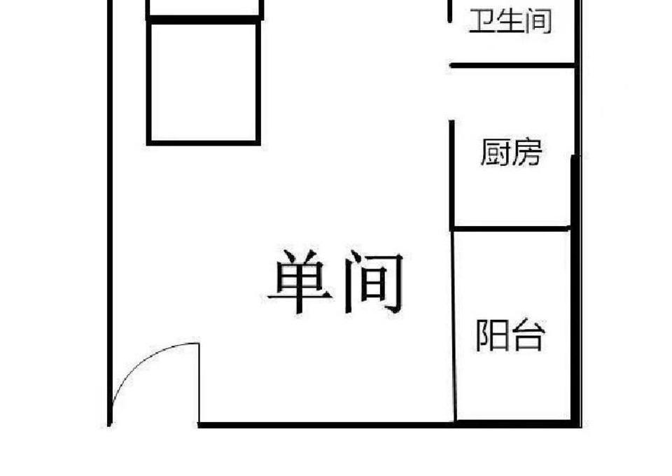南源新村1室0廳出租租金1000元/月